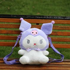 Harajuku Kawaii Fashion Character Plushie Backpack – The Kawaii Factory Kawaii Purple Backpack For Everyday Use, Kawaii Student Backpack, Kawaii Pink Backpack With Cute Design, Pink Kawaii Backpack With Cute Design, Harajuku Style Purple Backpack For Everyday, Cute Kawaii Style Standard Backpack, Harajuku Style Backpack For Back To School, Harajuku Style Purple Backpack For Daily Use, Harajuku Style Purple Bag For Back To School