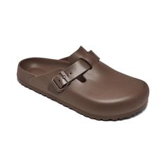 Birkenstock Women's Boston Essentials EVA Clogs from Finish Line Fondant Pink 10-10.5 (EUR 41) Sandals Free Shipping | BeyondStyle Casual Synthetic Mules For Outdoor, Comfortable Slip-resistant Clogs For Beach, Casual Slide Clogs With Removable Insole, Casual Outdoor Slide Clogs, Casual Slide Clogs For Outdoor, Casual Flat Clogs With Removable Insole, Comfortable Brown Mules For Outdoor, Comfortable Brown Mules For Everyday Wear, Comfortable Brown Mules For Everyday