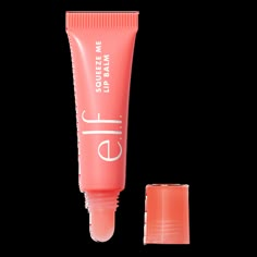 Strawberry Squeeze Me Lip Balm - e.l.f. Cosmetics | Ulta Beauty Bday Wishlist, E.l.f. Cosmetics, Goji Berry, Elf Cosmetics, Elf Makeup, Moisturizing Lip Balm, Benefit Cosmetics, Lip Balm Gloss