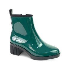 Manufacturer: Kate Spade New York Size Origin: US Style Type: Rain Boots Collection: Kate Spade New York Closure: Material: Manmade Fabric Type: Manmade Sku: BH5959915 Size: 7.  Color: Green.  Gender: female.  Age Group: adult. Casual Green Weatherproof Rain Boots, Green Casual Slip-resistant Waterproof Boots, Casual Green Insulated Rain Boots, Casual Green Slip-resistant Rain Boots, Playful Non-slip Rain Boots With Round Toe, Ankle Rain Boots, Kate Spade New York, Rain Boots, Gender Female