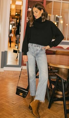 Fall Outfit Casual, Outfit With Jeans, Dinner Outfit, Looks Street Style, Jeans Casual, Fashion Mistakes, Casual Dinner, Fall Winter Style, 가을 패션