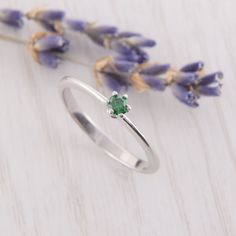 Small Minimalist Womens Silver Emerald Ring, Delicate Sterling Silver Ring, Unique Dainty Promise Ring, Green Stone Ring, May Birthstone WE OFFER UNLIMITED PERIOD INSTALLMENTS PLAN This is a beautiful, stunning, feminine ring that works well for all occasions, styles, and ages. You will love it! Ring information: Main stone: Emerald Approximate size: 3.0mm Approximate width of Band 1.5mm Metal type: Silver Metal stamp: 925 Sterling Silver Installment Payments We offer installment payments for an Minimalist Green Jewelry With Simple Design, Minimalist Sterling Silver Emerald Ring For Gift, Minimalist Green Crystal Promise Ring, Minimalist Green Diamond Birthstone Ring, Green Minimalist Diamond Birthstone Ring, Minimalist Green Promise Ring, Minimalist Emerald Promise Ring For May Birthstone, Dainty White Gold Emerald Ring, Minimalist May Birthstone Crystal Promise Ring