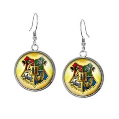 PRICES MAY VARY. ***Available Options*** 1. Inspired by Harry Potter Necklace 2. Inspired by Hogwarts Earrings 3. Earrings and Necklace Set Click on "Wearable Treasures" above to check our other listing for more inspired by Harry Potter and Pop Culture Jewelry. Harry Potter Earrings, Harry Potter Necklace, Necklace Magic, Culture Jewelry, Harry Potter Jewelry, 3 Earrings, Hogwarts Crest, Earrings And Necklace Set, Fantasy Beasts