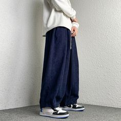 Elevate your vintage street style with the Casual Solid Oversize Harem Pant. Made from cotton corduroy, midweight, with an elastic waist for comfort. SPECIFICATIONS Material: Cotton Style: Vintage Thickness: Midweight Waist Type: Mid Closure Type: Elastic Waist Fabric Type: Corduroy Cotton Wide Leg Hip Hop Bottoms, Hip Hop Wide Leg Cotton Bottoms, Wide Leg Cotton Bottoms In Hip Hop Style, Casual Corduroy Pants With Elastic Waistband, Relaxed Fit Corduroy Bottoms With Elastic Waistband, Casual Corduroy Bottoms With Elastic Waistband, Relaxed Fit Wide Leg Corduroy Bottoms, Spring Corduroy Streetwear Pants, Spring Corduroy Pants For Streetwear