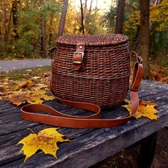 Perfect for autumn seazon. Bohemian Rattan Bag With Braided Handles, Bohemian Rattan Basket Shoulder Bag, Brown Rattan Basket Shoulder Bag, Witchy Cottage, Eco-friendly Rattan Shoulder Bag With Braided Handles, Boho Witch, Wicker Purse, Basket-shaped Rattan Shoulder Bag With Woven Leather, Witchy Fashion