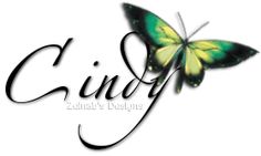 the word cinq written in cursive writing with a green and yellow butterfly