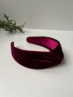 Add some glamour and style to your hair with these handmade hair bands from velvet in different colours! These hair bands are made of soft and luxurious velvet fabric that feels smooth and comfortable on your head. They are perfect for any occasion, whether you want to add some sparkle to your everyday look or complement your party outfit. They are also great as gifts for your friends, family, or yourself! These hair bands come in various colours to suit your preference and mood. You can choose Velvet Hairband, Women Headband, Headband Turban, Pink Headbands, You Are Special, Velvet Headband, Headband Hair, Hair Bands, Headbands For Women