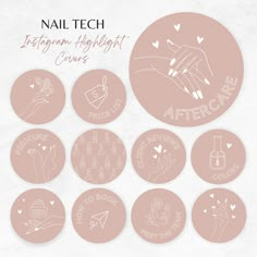 Nail Tech Instagram Highlights, Nail Instagram Highlight Cover, Highlight Instagram Icons Nails, Highlight Nails Instagram, Nails Highlight Cover Instagram, Nails Instagram Highlight Cover, Artist Instagram Story, Icons Instagram Highlights