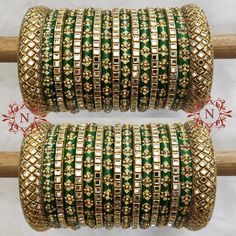 This is a beautiful handmade bangle set with Rajputi, Marwari and Rajasthani cultural look. We are based in Jodhpur Rajasthan which is a city of rich heritage culture and the same touch we provide in our designs. we provide premium quality handmade designer bangles with rich stone and kundan work perfect for all traditional outfits and also for gifting purpose.This is a royal bridal chura with rich kundan work on acrylic plastic base. Rajputi Look, Jodhpur Rajasthan, Wedding Chura, Designer Bangles, Bridal Chura, Kundan Work, Bracelets Design, Handmade Bangles, Bangle Designs