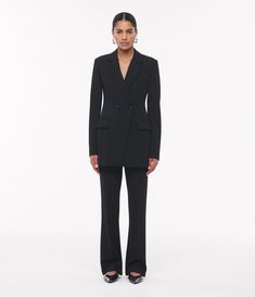 Crafted in a soft bonded jersey and precisely tailored with a satin finish inside. Featuring a concealed side zipper and pleating that creates a clean and elongating silhouette. Sits at the natural waist. Complete the suit by pairing with the Jersey Pant. The viscose in this garment is made using wood pulp sourced from an FSC certified supplier, committed to promoting sustainable forest management and the protection of ancient and endangered forests. The small addition of elastane helps to impro Single Welt Pocket, Forest Management, Menswear Details, Jersey Jacket, Suit Pant, Jersey Pants, Nordstrom Store, Covered Buttons, Skirt Top