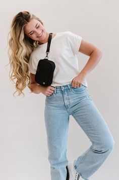 You'll feel empowered to take on whatever the day brings with the Lainey Crossbody as your companion! This multi-wear crossbody bag is convenient, cute, and sized to fit everything you need when you're on the go. The outside features two pockets that are ideal for your smaller essentials (think keys, lip gloss, and gum). The Lainey's interior includes an open compartment to slide your phone in and out of with ease, plus 5 built-in card slots, eliminating the need for carrying a bulky wallet. And Feel Empowered, Convertible Bags, Happy Dance, Love To Shop, Modern Chic, Seafoam Green, Nylon Bag, Grow Business, Belt Bag