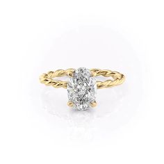 The Alice YG OV I Like Shiny Things, Cute Engagement Rings, Engagement Ring Ideas, Future Engagement Rings, Lab Diamond Engagement Ring, Cvd Diamond, Types Of Diamonds, Oval Moissanite, Twisted Band