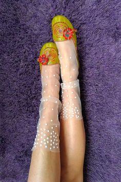 Tulle Sheer Cute NoveltySocks: Thin-Length: Medium ( Approximately 50cm)-Pattern: Star-Material: tulle- One Size (fits sizes 6, 7, 8, 9 and 10 US women's shoe size)- 1 Pair- Hand wash in cold water, lay flat to dry-Color:clear Tulle Socks, Thigh High Tights, White Tulle Dress, Sparkle Socks, Bridal Kimono, Faux Fur Wrap, Bodysuit Blouse, Luxury Scarves, White Socks