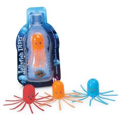 Heebie Jeebies Default Default Jellyfish Diver in Beaker Archimedes Principle, Colorful Jellyfish, Glitter Pens, Matching Cards, Going Fishing, Science Lessons, Bath Toys, Fun Science, Jellyfish