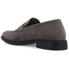 The Keith dress loafer from Vance Co. will take you from work to an evening out with ease. Their 12 mm Tru Comfort Foam™ massaging insole and soft vegan leather will keep your feet comfortable during your daily activities. To make this shoe better, its round toe and durable rubber outsole make them an instant classic. Dress Loafers, Penny Loafer, Perfect Shoes, Penny Loafers, You Bag, Penny, Vegan Leather, Loafers, Faux Leather