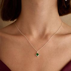 Dainty Emerald Green Pave Square Necklace Emerald Chooker Necklace May Birthstone Necklace Engagement Gift Emerald Jewelry Set Gifts For Her 💎 Emerald green Necklace is designed to accompany you on your most beautiful days, elegant and stylish.  💎 The jewel of the most beautiful days. Wedding, Engagement and graduation gift.  💎 Bridesmaid gift. Graduation gift. Valentine's gift. This necklace is also prepared as a set with earrings.  💎 Don't forget to check them out. We wrap it as a gift wra Hand Set Emerald Necklace For Party, Dainty Luxury Emerald Birthstone Necklace, Luxury Brilliant Cut Emerald Necklace For Gift, Luxury Green Drop Necklace For Gift, Luxury Minimalist Emerald Necklace, Luxury Gold Dainty Emerald Necklace, Luxury Minimalist Emerald Gemstone Necklace, Luxury Emerald Jewelry Gift, Luxury Dainty Emerald Necklace For Formal Occasions