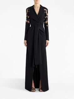 ETRO V-neck semi-sheer Dress - Farfetch Black Sheer Dress, Yoko London, Exclusive Fashion, Sheer Dress, Lady Dior, Coat Dress, Denim Dress, All Fashion, Dress Black