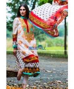 Firdous Silk Eid Collection 2015 Maria B Lawn, Men's Necklaces, Western Wear Dresses, Maria B, Ethnic Dress