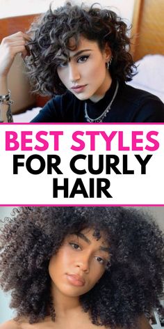 Stay ahead of the curve with the hottest curly hairstyles of 2023. From the fluffed-out curl to the curly fringe, find the perfect look to showcase your beautiful natural texture. Get expert tips on styling and maintaining these trendy curly hair styles. Hair Type Chart, Long Thick Curly Hair, Styles For Curly Hair, Haircuts For Women Over 40, Curly Fringe, Curly Hair Styling, Hair Styling Tips, Frizzy Curly Hair, Curly Hair Types