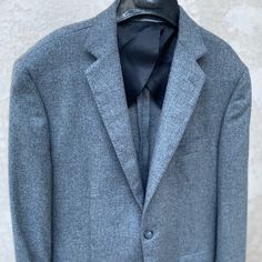 Nw John W Nordstrom Made Cashmere Jacket,40s This Is A Brand New Item In My Closet And Still In Immaculate Conditions No Flaws! Handcrafted In Italy With Cashmere! Look, Item Was Made In Italy In Will Fit Sz 39-40 Us . Color Is Gray And Reliable. Used It For An Event Once And Already Dry Cleaned For Its New Home It Is A New Look Slim Fit. Got It At Fashion Valley San Diego. It Features 2 Front Buttons, 4 Surgeon’s Cuffs And Double Vents At The Back. Please Check Measurements Below On Flat Surfac Classic Fitted Outerwear With Pressed Crease, Fitted Classic Outerwear With Pressed Crease, Classic Fitted Sport Coat With Welt Pockets, Classic Winter Suits With Pressed Crease, Classic Fitted Sport Coat With Hidden Button Closure, Classic Fitted Sport Coat With Hidden Buttons, Classic Winter Suits With Hidden Button Closure, Classic Fitted Outerwear With Welt Pockets, Classic Sport Coat With Pressed Crease And Flat Front