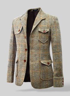 Custom Made Hunter Style Jacket, make a great fashion statement. Choose from Tweed, Wool, Linen, Terry Rayon, Corduroys and Chinos, we can make this jacket for you using any fabric listed below on this product page. When it comes to stylish, sophisticated clothing, our jackets are all you want. Boost your style with a Luxury Sport Coat With Patch Pockets For Tailoring, Luxury Formal Sport Coat With Herringbone Pattern, Tweed Jacket Men's Casual, Tweed Coat Mens, Plaid Tweed Jacket With Lapel Collar And Patch Pockets, Tailored Plaid Tweed Jacket With Patch Pockets, Plaid Wool Tweed Jacket With Patch Pockets, Plaid Tweed Jacket With Welt Pockets And Lapel Collar, Business Tweed Outerwear With Patch Pockets