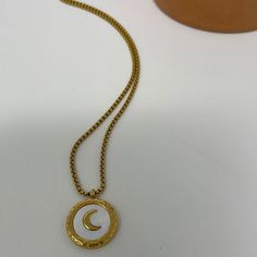 This is our Moon necklace, a delicate and beautiful piece for any occasion. Size: 45 cm Charm: 1,3cm Material: Stainless steel Colour: Gold, white Tarnish resistant Free delivery on all Uk orders. Same day dispatch orders before 2pm, Royal mail 2d class Jewellery Minimalist, Aesthetic Necklace, Necklace Moon, Moon Charm, Moon Necklace, Charm Necklaces, Royal Mail, Mars, Charm Necklace