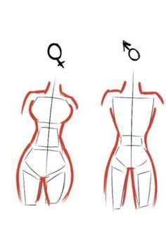 how to draw a woman's body with the shape and size of her pants