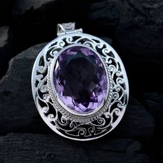 Riyo Real Gemstones Oval Faceted Purple Amethyst 925 Sterling Silver Pendant Jewelry in ProvoAmethyst Real Gemstones Designer Pendant- 925 Sterling Silver Purple Amethyst Pendant - Amethyst Pendant, 925 Sterling Silver, Purple, very nice jewelry, Gemstone Pendant, fathers day gift, cuff Pendant, greatest item, Pendant very nice jewelry, Amethyst Real Gemstones, Pendant gift for engagement :- However, the most beautiful of all crystal quartzes also posed one or two riddles for the scientists, and Oval Purple Natural Gemstones, Purple Oval Spiritual Jewelry, Spiritual Oval Purple Jewelry, Spiritual Purple Oval Jewelry, Oval Silver Amethyst Gemstones, Oval Amethyst Jewelry Gift, Spiritual Oval Amethyst Jewelry, Oval Amethyst Natural Stones Gemstones, Purple Oval Sterling Silver Gemstones