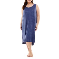 What better way to lounge around than without wearing pants?! We've got the perfect solution - this tank sleepshirt! Made in a super soft fabric, this tank sleepshirt displays several colorful prints to choose from. This sleepshirt was made to keep you cozy at home or on the go in the easiest way. Size: 1X.  Color: Blue.  Gender: female.  Age Group: adult. Blue Sleeveless Sleepwear, Casual Sleeveless Sleepwear For Sleepover, Blue Sleeveless Sleep Tank Top, Comfortable Sleeveless Sleepwear For Sleepovers, Blue Sleeveless Tank Top For Sleep, Comfortable Sleeveless Lounging Sleepwear, Comfortable Sleeveless Sleepwear For Daywear, Comfortable Sleeveless Lounge Sleepwear, Casual Sleeveless Nightgown For Beach