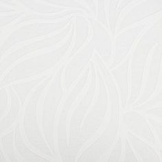 a white wallpaper with wavy lines on the back and sides, as well as an abstract design