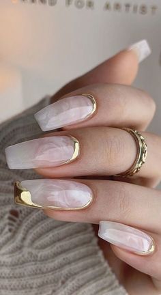 Nail Designs Easy, Nails Design Fall, Easy Nail Design, Nail Designs Ideas, Summer Nail Designs, Classy Acrylic Nails, Nail Design Ideas, Classy Nails, Pretty Acrylic Nails