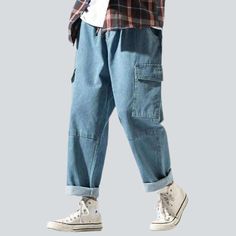 Cool Pants, Iconic 90s, Mid Waist Pants, Jean Pants, Pieces Of Clothing, 90s Grunge, Denim Cotton, Edgy Look, Men Looks