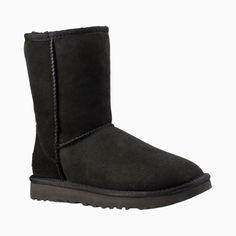 Short Winter Boots, Classic Ugg Boots, Ugg Style, Ugg Classic Short, Ugg Classic Mini, Sheepskin Boots, Velvet Top, Pull On Boots, Ugg Classic