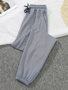 Sku CY-!66853 Material Polypropylene , Dacron Style Loose Occasion Casual , Sports Seasons Spring , Autumn , Winter Type Pants Color GREY,BLACK,BEIGE Size S,M,L Please consult the size chart we provide for this item's measurements to help you decide which size to buy.Please note: There may be 1-3cm differ due to manual measurement.CMINCH Waist Hips Length S 64-74 99 91 M 68-78 103 92 L 72-82 107 93 Stretch Sportswear Pants With Drawstring, Solid Color Gym Pants With Drawstring, Stretch Solid Color Sweatpants, Solid Color Sportswear Bottoms With Drawstring, Solid Sportswear Bottoms With Drawstring, Stretch Sports Pants With Drawstring, Gray Drawstring Workout Bottoms, Solid Drawstring Gym Bottoms, Solid Drawstring Bottoms For The Gym