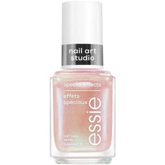 meet essie special effects nail polish from essie’s nail art studio. from chrome nail polish at home to shimmer pearls, transform any mani into a sparkly dream with essie’s show-stopping special effects. exclusive pearl technologies including satin chromes for a smooth, silky veil, shimmer pearls for refined pixelation & flakey pearls for dispersed flecks of dimension. endless possibilities: wear over bare or polished nails for an artful touch, or layer to customize effect intensity. apply one c Jelly Gloss, Peach Nail Polish, Sheer Nail Polish, Vegan Peach, America Nails, Chrome Nail Polish, Essie Polish, Dry Nails Quick, Peach Nails