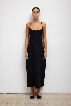 #color_black Satin Set, Black Tank Dress, Fabric Shoes, Maxi Tank Dress, Cotton Set, Clothes To Buy, Classic Dress, Cashmere Wool, Dress Pant