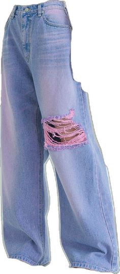 Pink Denim Flare Jeans With Five Pockets, High-rise Pink Denim Flare Jeans, High Rise Pink Denim Flare Jeans, High Rise Pink Flare Denim Jeans, Baggy Pink Denim Jeans, Pink High Rise Denim Jeans, High-rise Pink Denim Jeans, High Rise Pink Denim Jeans, Pink Straight Leg Denim Jeans