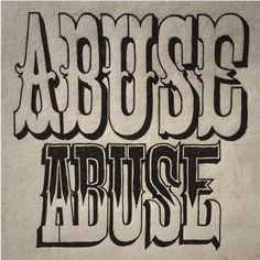 some type of graffiti written in black on a white paper with the words'abrasse, abrusse, abrusse and abruse '