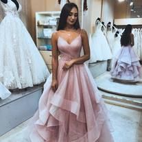 Strapless Pink Satin Long Formal Dress sold by wendyhouse on Storenvy Rose Silhouette, Tulle Long Prom Dress, Ruffle Prom Dress, School Dance Dresses, Prom Dresses Long Pink, Pink Evening Dress, V Neck Prom Dresses, Pink Prom Dress, Pink Formal Dresses