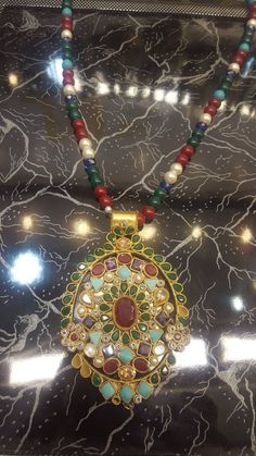 Kundan mala nackless set in green maroon and white color broch base gold plated with multi kundan and stone available size in 18inches 22inches 26inches and available as pur customer required length. Kundan Mala, White Color, Christmas Bulbs, Gold Plate, Plating, Christmas Ornaments, Holiday Decor, Stone, Green