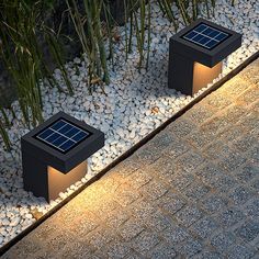 "Solar Powered Outdoor Lights Waterproof LED Garden Lights Landscape Lighting Patio Lights Porch lights" Solar Power Street Light, Solar Street Lights Outdoor, Lawn Lighting, Solar Powered Outdoor Lights, Solar Landscape Lighting, Solar Lighting, Farmhouse Ceiling Fan, Led Garden Lights, Lawn Lights