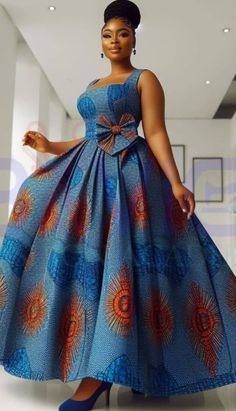 African Long Dress, Long Dress African, African Traditional Wear, African Attire Dresses, African Fabric Dress, Long African Dresses, African Print Dress Ankara, Best African Dresses, Afrikaanse Mode