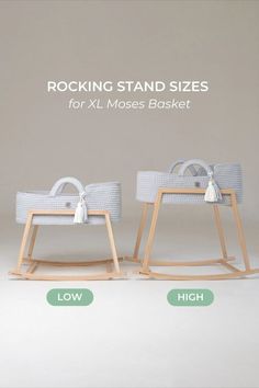 rocking stand sizes for xxl moses basket