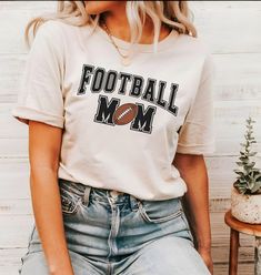 Football Mom Shirt, Game Day Shirt, Football Mama Tshirt, Football Shirt For Women, Retro Football Tee, Football Jersey Football Shirts Gift Sporty T-shirt For Football Season Game Day, Football Mom Era Shirt, Football Mom Tank Tops, Graphic Tee T-shirt For Football Season, Graphic Tee T-shirt With Screen Print For Football Season, Mama Tshirts, Football Mom Shirts, Team Mom, Football Tees