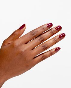 It’s 5 o’clock somewhere. Pour yourself this long-lasting nail polish in shiny red-wine crème finish. Wine Nail Polish, Opi Malaga Wine, Malaga Wine, Opi Nail Polish Colors, Wine Nails, Long Lasting Nail Polish, Opi Infinite Shine, Red Nail Polish, Traffic Jam