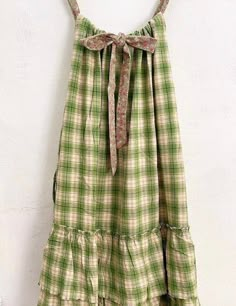 London Plaid Dress in Green With Floral Tie Bow . - Etsy Spring Plaid Cottagecore Dress, Spring Cottagecore Plaid Dress, Cute Green Dress For Picnic, Green Ruffled Dress For Picnic, Green Cotton Cottagecore Dress, Cottagecore Green Cotton Dress, Green Cotton Dress For Picnic, Bohemian Cotton Plaid Dress, Plaid Cotton Dress For Garden Party