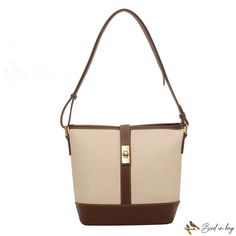 Bird in Bag - Women's bag new shoulder bag bucket bag popular crossbody bag fashion ladies winter large capacity Beige Shoulder Bag With Hasp Closure For Shopping, Shopping Bucket Shoulder Bag With Hasp Closure, Shopping Bucket Bag With Hasp Closure, Daily Use Bucket Bag With Hasp Closure, Beige Large Capacity Bucket Bag For Shopping, Trendy Beige Bucket Bag With Single Shoulder Strap, Cream Bucket Satchel, Crossbody Bucket Bag With Hasp Closure For Shopping, Large Capacity Beige Bucket Shoulder Bag