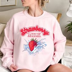 This soft sweatshirt has a loose fit for a comfortable feel. With durable print, it will be a walking billboard for years to come. .: 50% Cotton 50% Polyester .: Medium-heavy fabric (8.0 oz/yd² (271.25 g/m .: Loose fit .: Sewn in label .: Runs true to size Y2k Oversized Letter Print Sweatshirt, Oversized Y2k Sweatshirt With Letter Print, Y2k Sweatshirt With Letter Print, Pink Kawaii Sweatshirt, Y2k Cotton Hoodie With Crew Neck, Y2k Style Cotton Hoodie With Crew Neck, Kawaii Fleece Hoodie Sweatshirt, Oversized White Kawaii Sweatshirt, Pink Kawaii Hoodie Sweatshirt