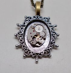 "Awesome steampunk necklace . The size is 1 1/4 \" by 1 \" and it has 24\" antique brass chain. All my jewelry come in a nice gift box." Steampunk Octopus, Steampunk Pendant, Octopus Necklace, Steampunk Necklace, Brass Chain, Antique Brass, Bracelet Watch, My Jewellery, Gift Box