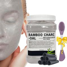 PRICES MAY VARY. PREMIUM QUALITY JELLY MASK POWDER - Jelly masks are made mainly with refined alginate. They contain more alginate than regular rubber masks. So Jelly mask texture is like jelly, which provides full hydration and a natural cooling effect all at once. CLEANING YOUR SKIN - Bamboo Charcoal jelly mask is added with bamboo charcoal active factor, which has excellent adsorption and decomposition ability to deeply decompose and adsorb dirt in pores and remove dullness. Jelly Mask Powder Hydro Jelly Mask, Jelly Masks, Face Mask Powder, Jelly Face Mask, Detoxifying Face Mask, Mud Masks, Peroxide Uses, Hydration Tips, Mask For Face